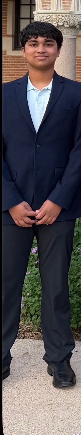 Suryanath AP in a navy blazer